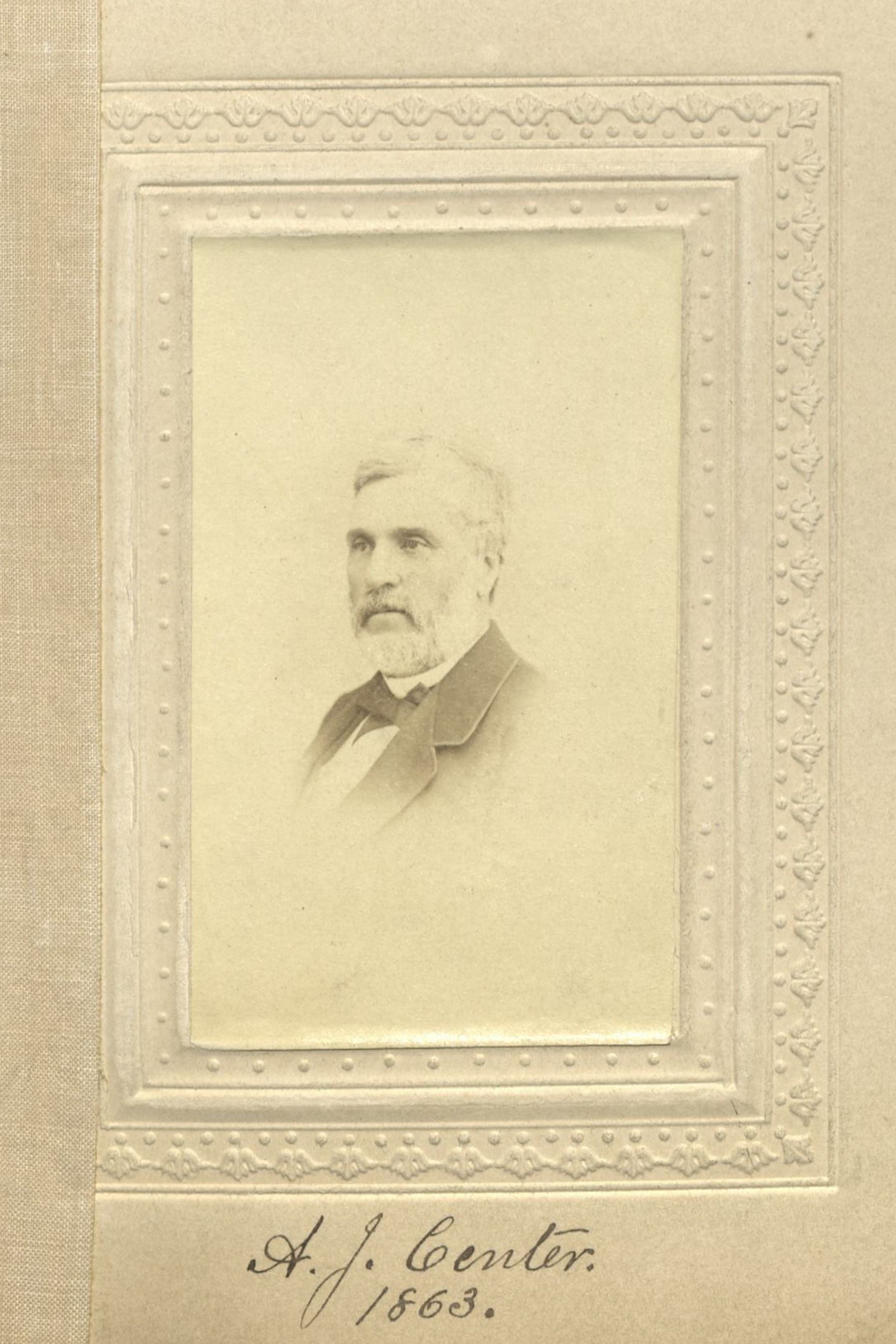 Member portrait of Alexander J. Center